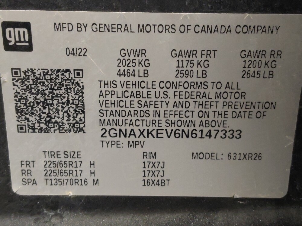 2022 Chevrolet Equinox in Baton Rouge, LA 70816 - 18096497 33