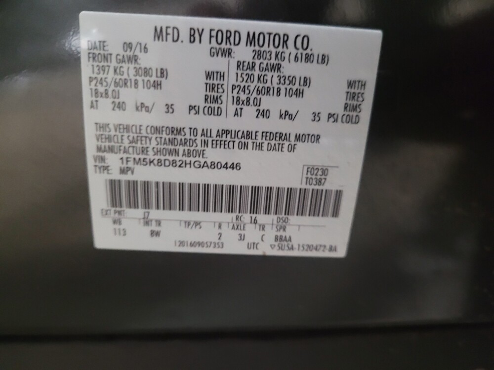 2017 Ford Explorer in Chesapeake, VA 23320 - 18096499 33