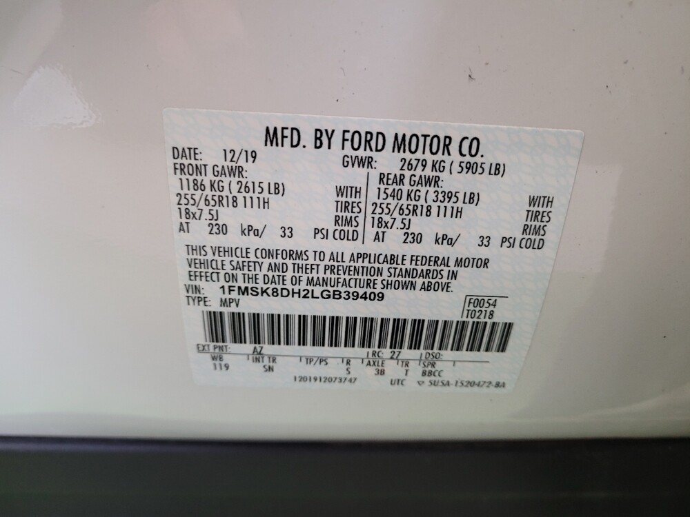 2020 Ford Explorer in Lexington, KY 40509 - 18096507 33