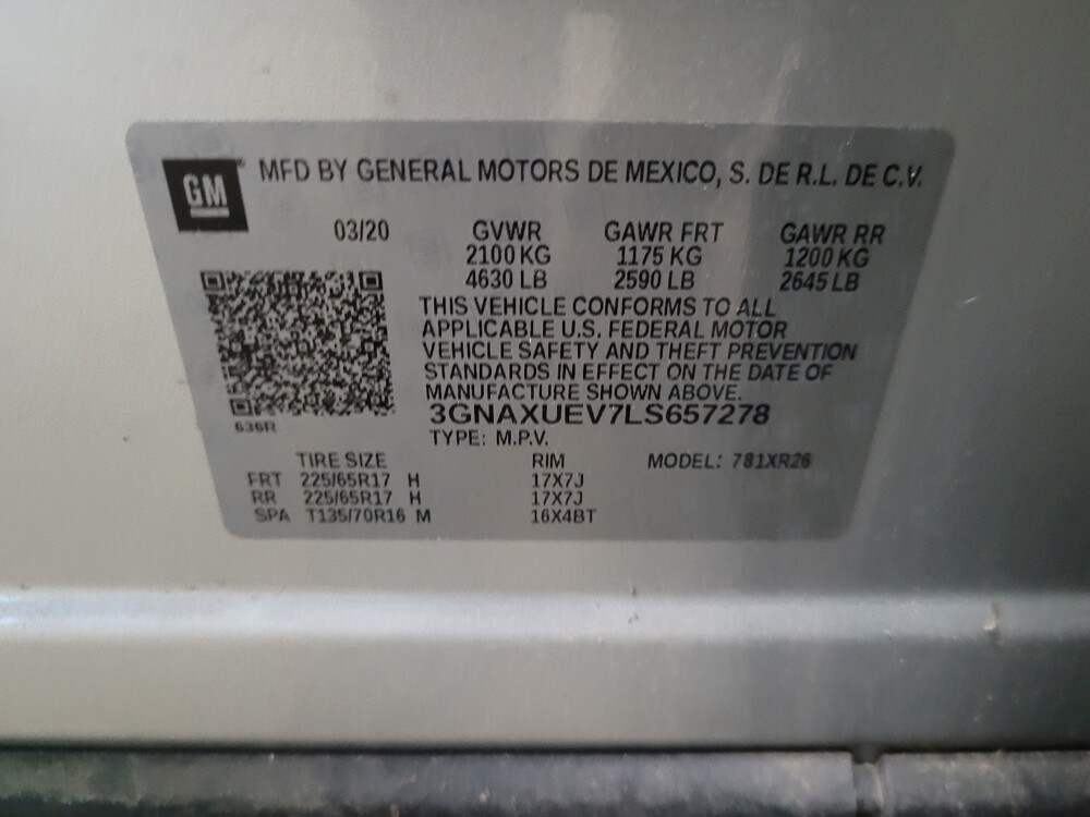 2020 Chevrolet Equinox in Laurel, MD 20724 - 18096516 33