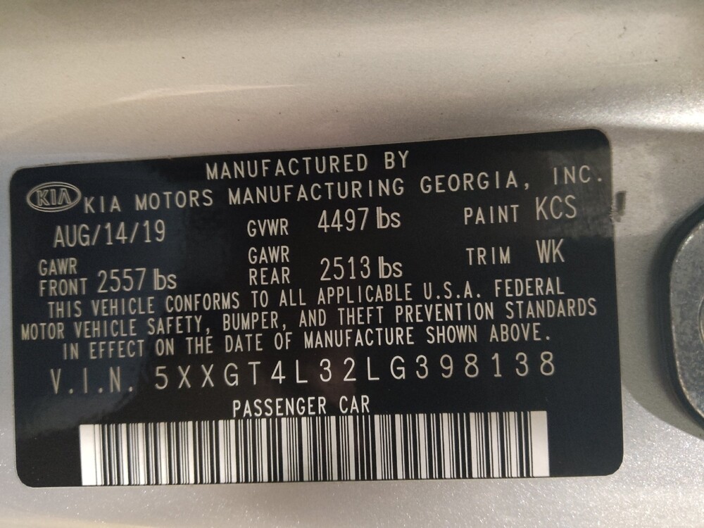 2020 Kia Optima in Newport News, VA 23601 - 18096537 33