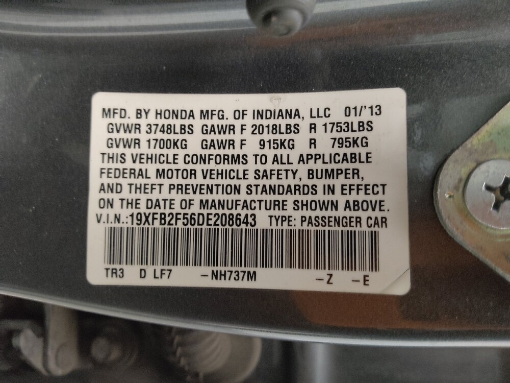 2013 Honda Civic in Eastpointe, MI 48021 - 18096561 33