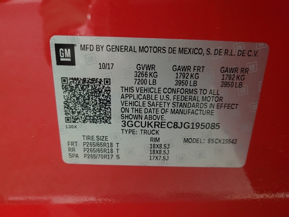 2018 Chevrolet Silverado 1500 in Taylor, MI 48180 - 18096563 33