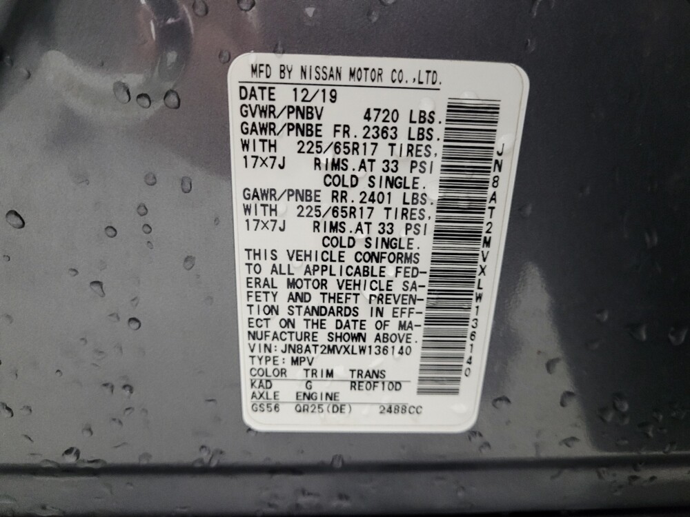 2020 Nissan Rogue in Columbia, SC 29210 - 18096584 32