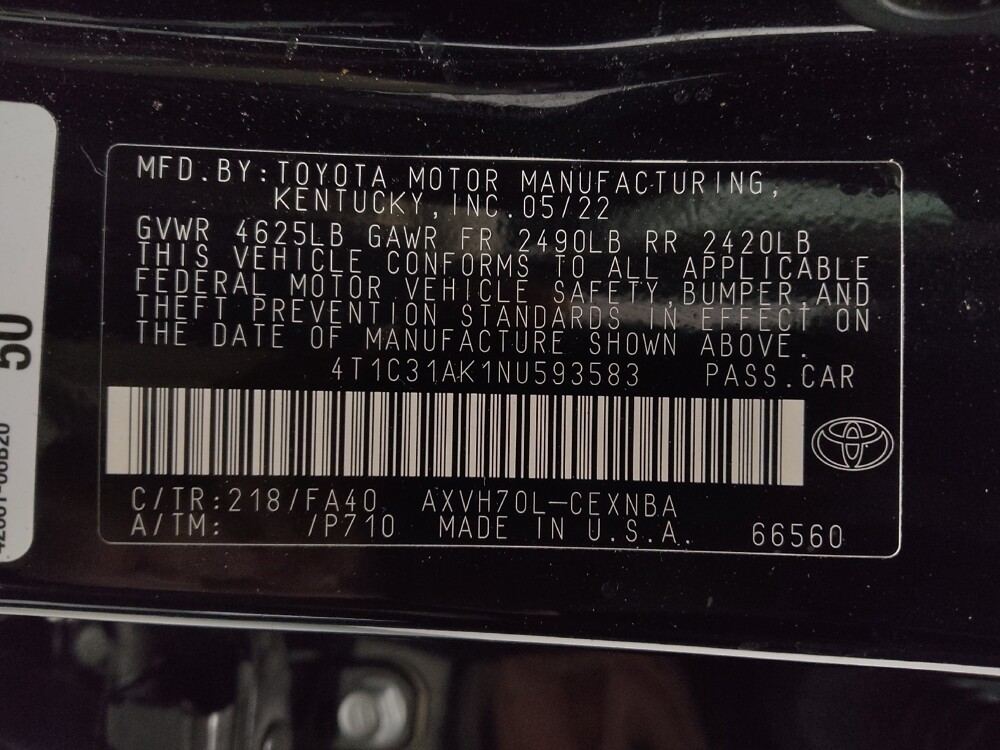 2022 Toyota Camry in Denver, CO 80012 - 18096594 33