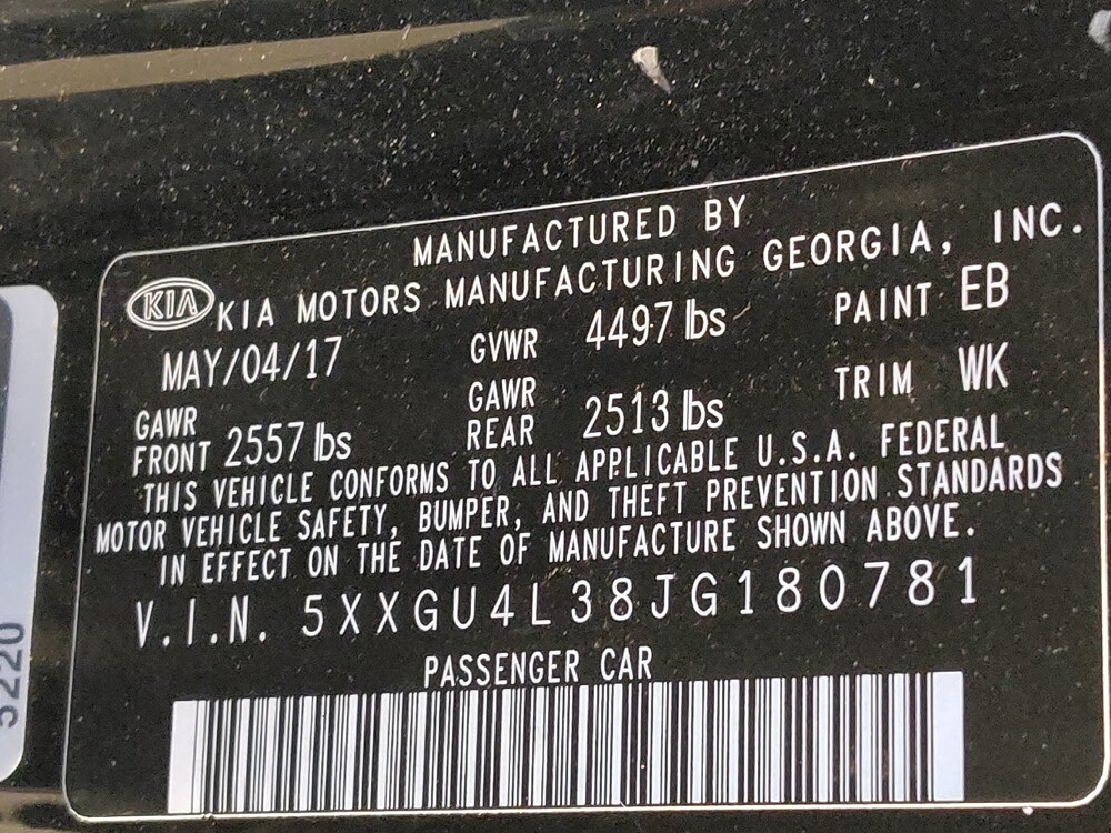 2018 Kia Optima in Columbia, SC 29210 - 18096623 33