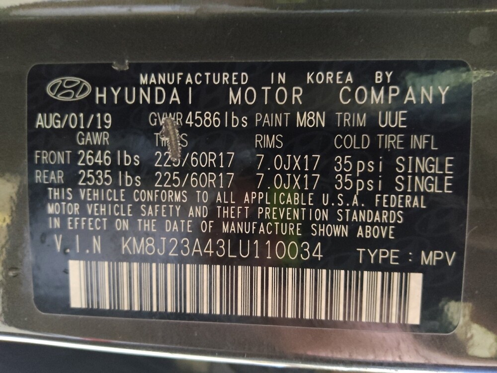 2020 Hyundai Tucson in Lakeland, FL 33815 - 18096645 33