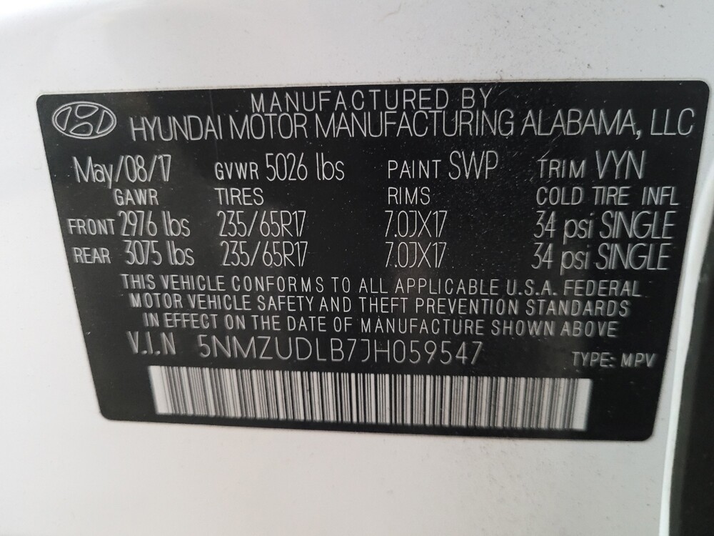 2018 Hyundai Santa Fe in New Castle, DE 19720 - 18096682 33