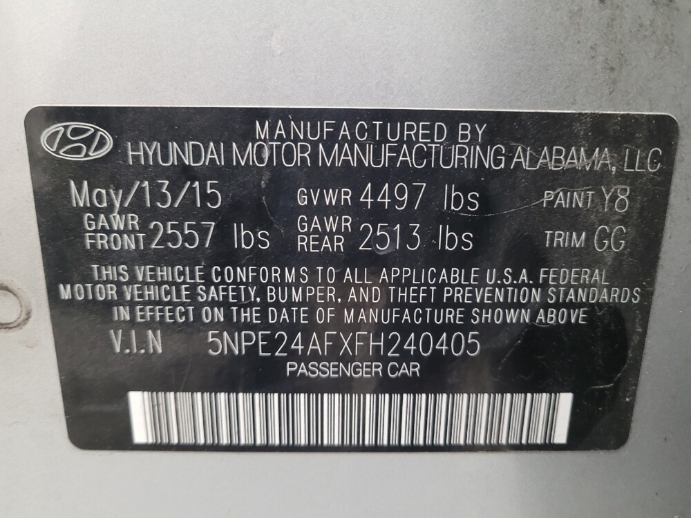 2015 Hyundai Sonata in Riverside, CA 92504 - 18096686 33