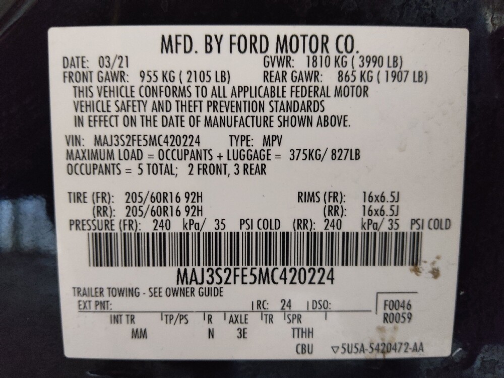 2021 Ford EcoSport in Baton Rouge, LA 70816 - 18096716 33