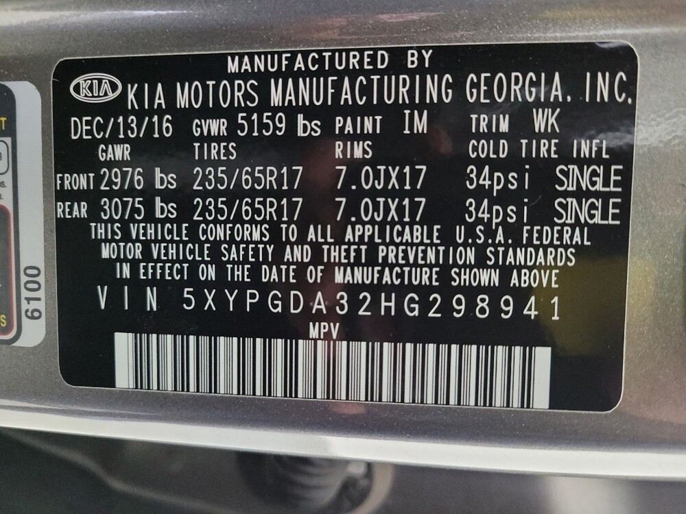 2017 Kia Sorento in Toledo, OH 43617 - 18096720 33