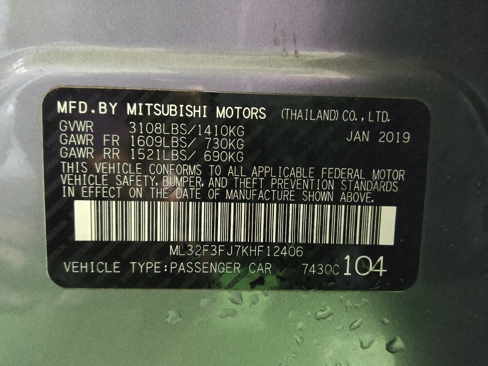 2019 Mitsubishi Mirage G4 in Greensboro, NC 27407 - 18096730 33