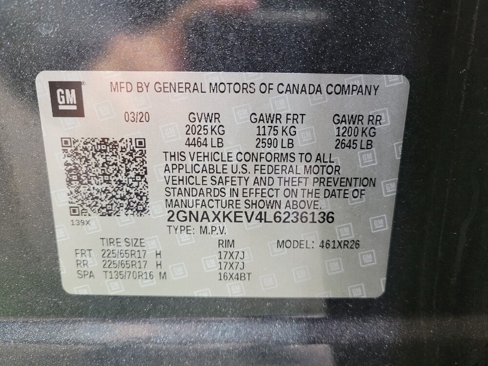 2020 Chevrolet Equinox in Cincinnati, OH 45255 - 18096731 33