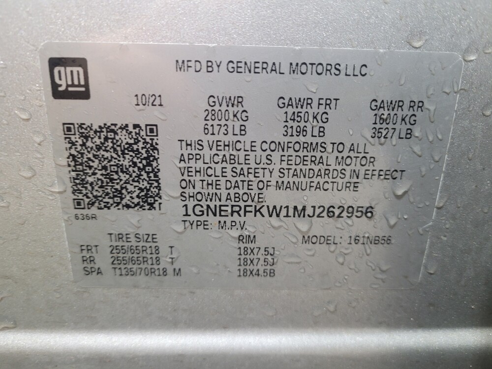 2021 Chevrolet Traverse in Toledo, OH 43617 - 18096733 33