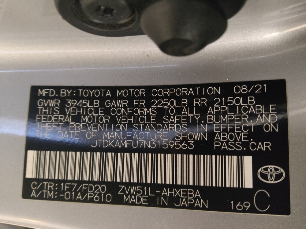 2022 Toyota Prius in Union City, GA 30291 - 18096768 33
