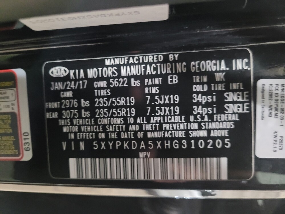 2017 Kia Sorento in Newport News, VA 23601 - 18096777 33