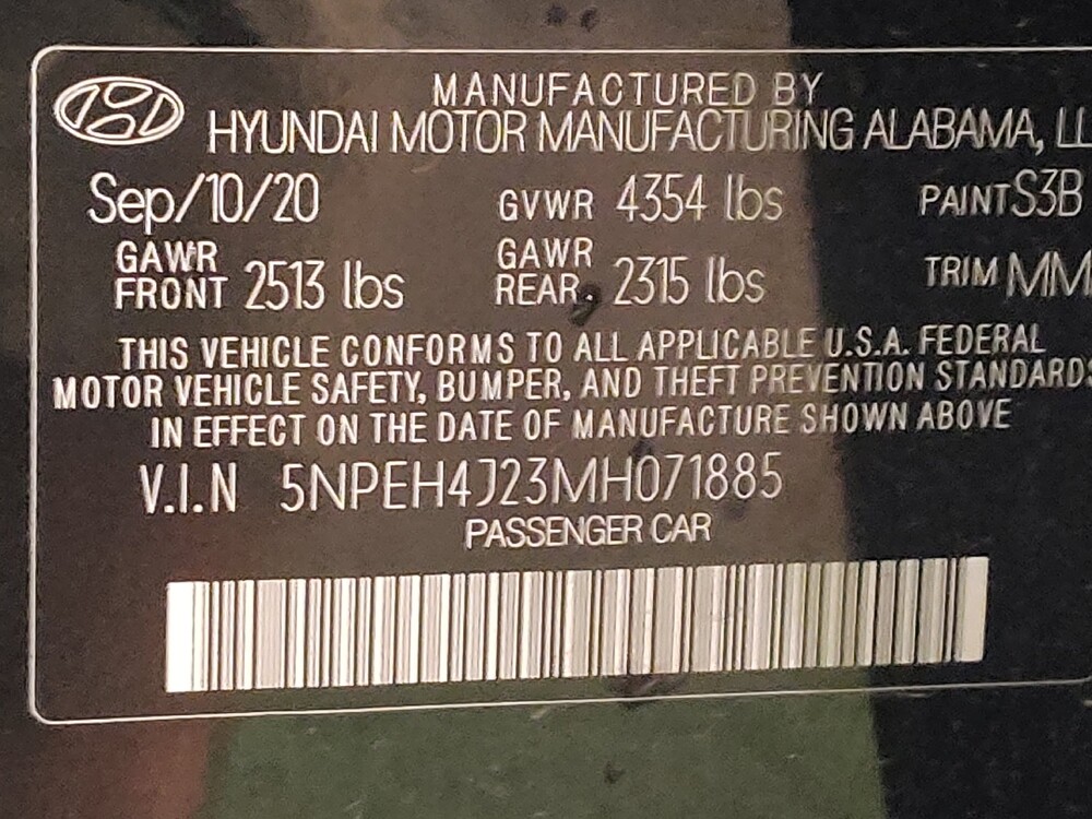 2021 Hyundai Sonata in Fort Worth, TX 76116 - 18096784 33