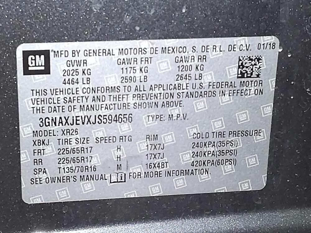 2018 Chevrolet Equinox in Fort Worth, TX 76116 - 18096792 33