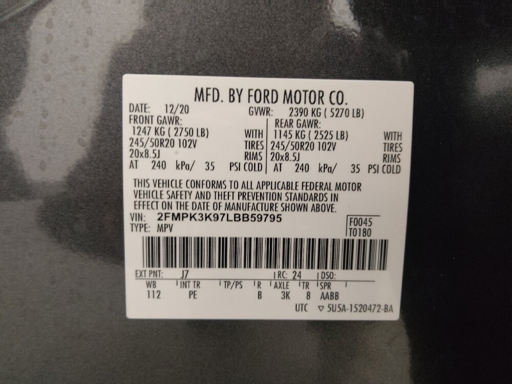 2020 Ford Edge in Kissimmee, FL 34744 - 18096820 33