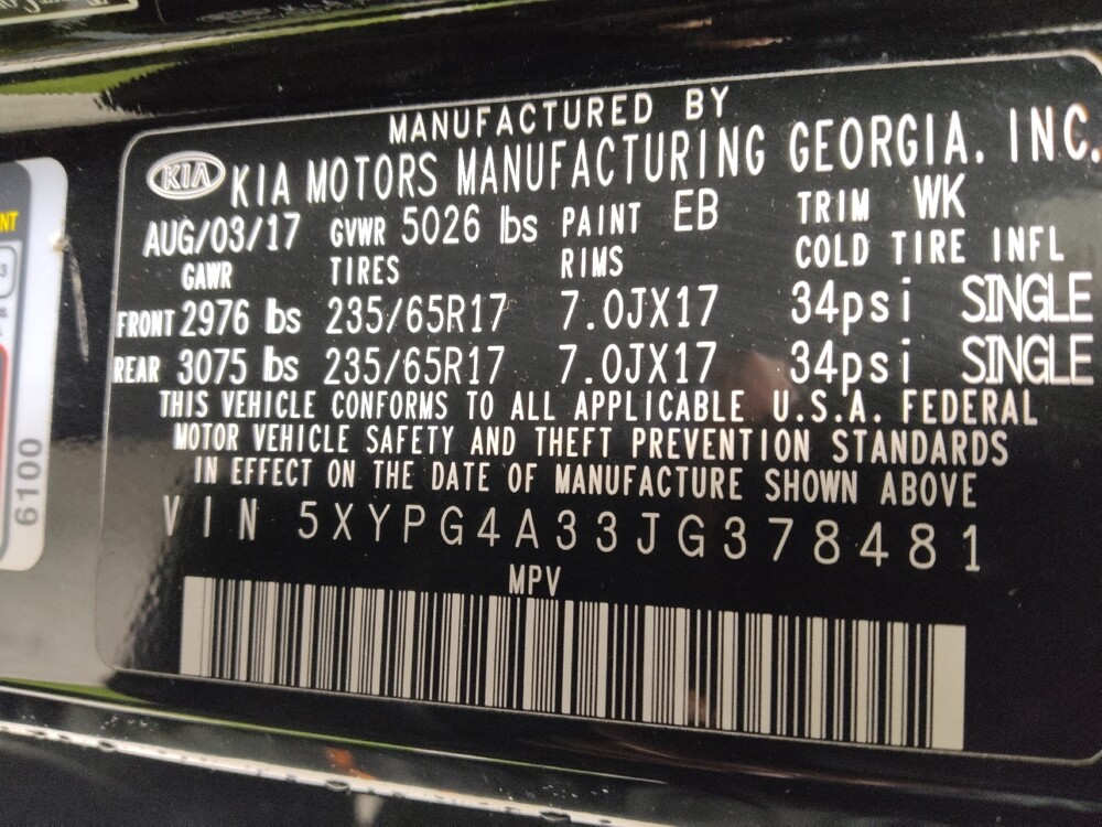 2018 Kia Sorento in Jackson, MS 39211 - 18096846 33