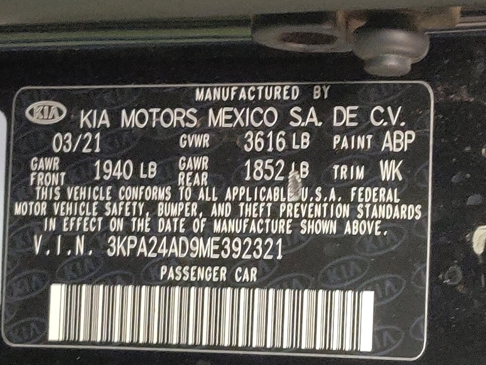 2021 Kia Rio in Arlington, TX 76011 - 18096850 33