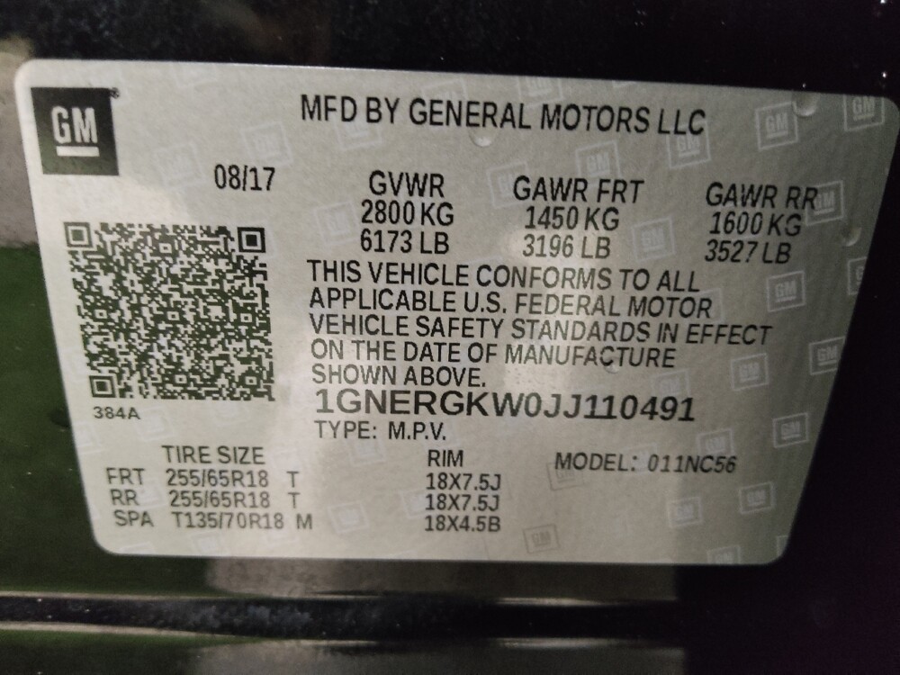 2018 Chevrolet Traverse in Marietta, GA 30062 - 18096882 33