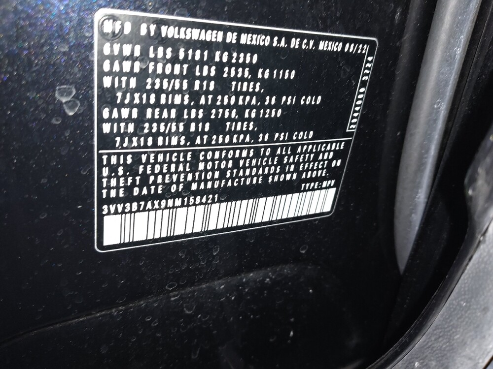 2022 Volkswagen Tiguan in Tulsa, OK 74145 - 18096884 33