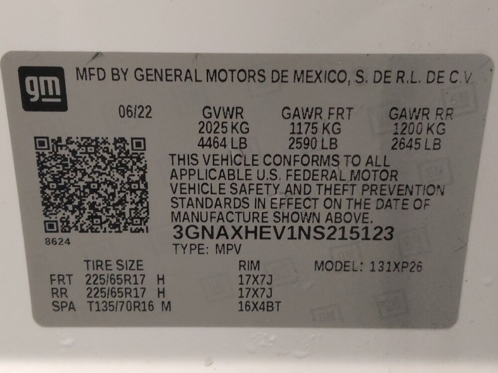 2022 Chevrolet Equinox in Live Oak, TX 78233 - 18096892 33