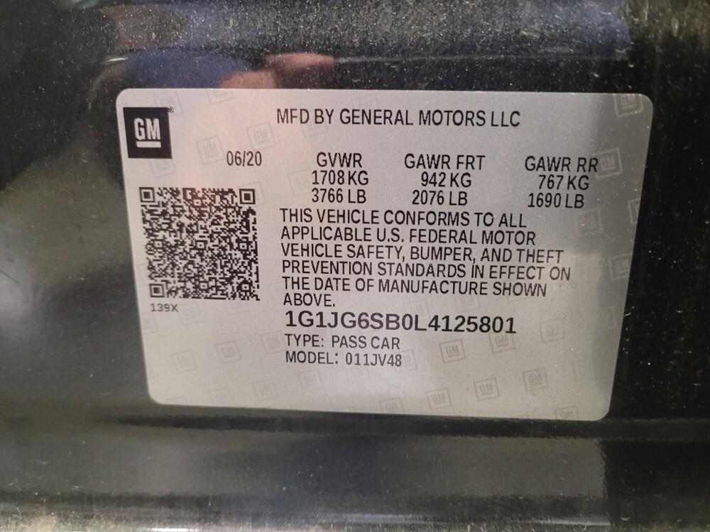 2020 Chevrolet Sonic in Downey, CA 90241 - 18096926 33