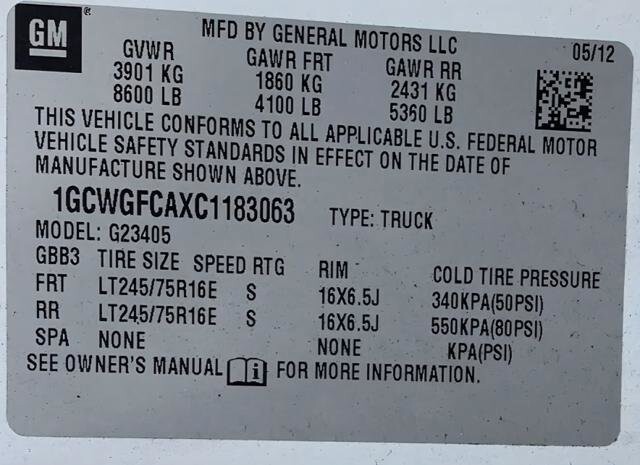 2012 Chevrolet Express 2500 in Blauvelt, NY 10913 - 18096945 17