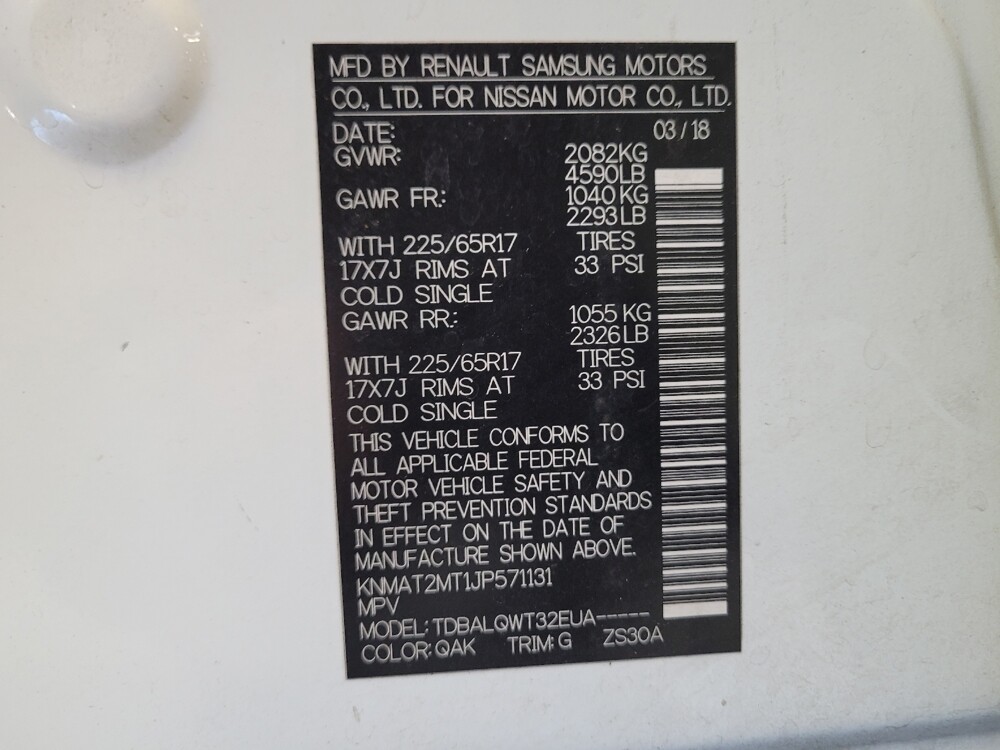 2018 Nissan Rogue in Fresno, CA 93726 - 18096963 33