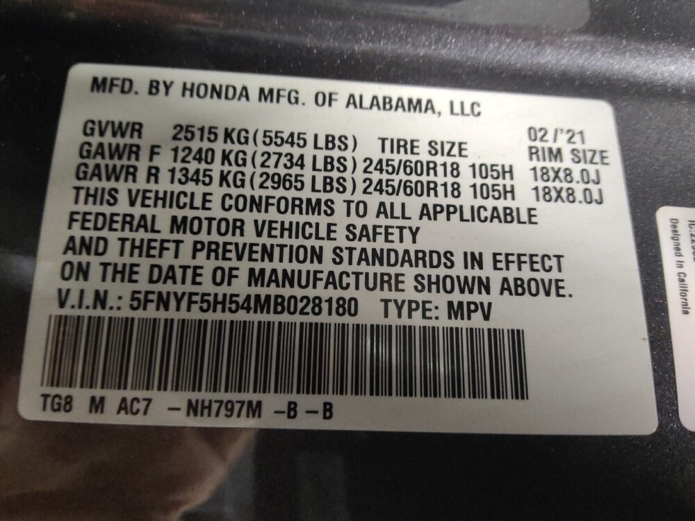 2021 Honda Pilot in Phoenix, AZ 85022 - 18096971 33