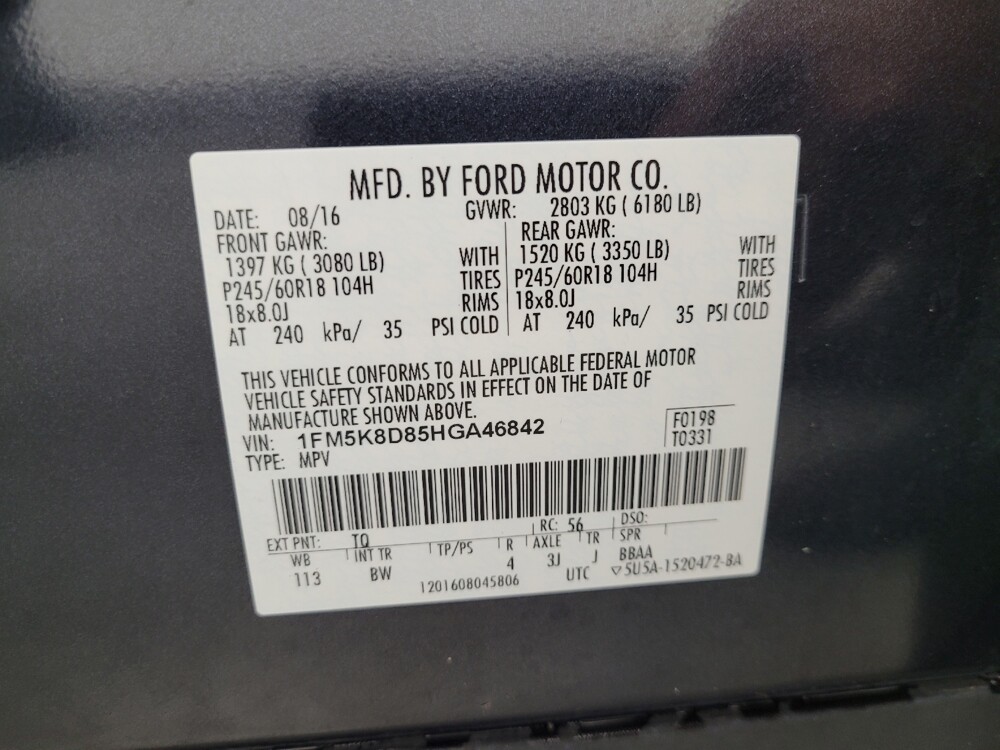 2017 Ford Explorer in Las Vegas, NV 89104 - 18096987 33