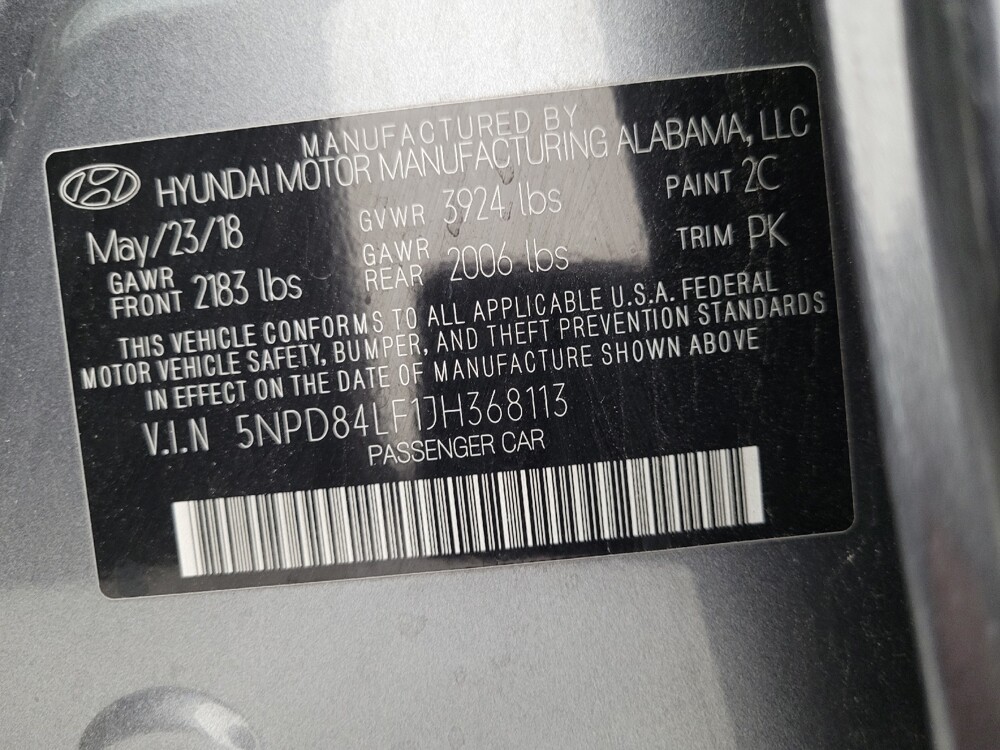 2018 Hyundai Elantra in Las Vegas, NV 89104 - 18096992 33