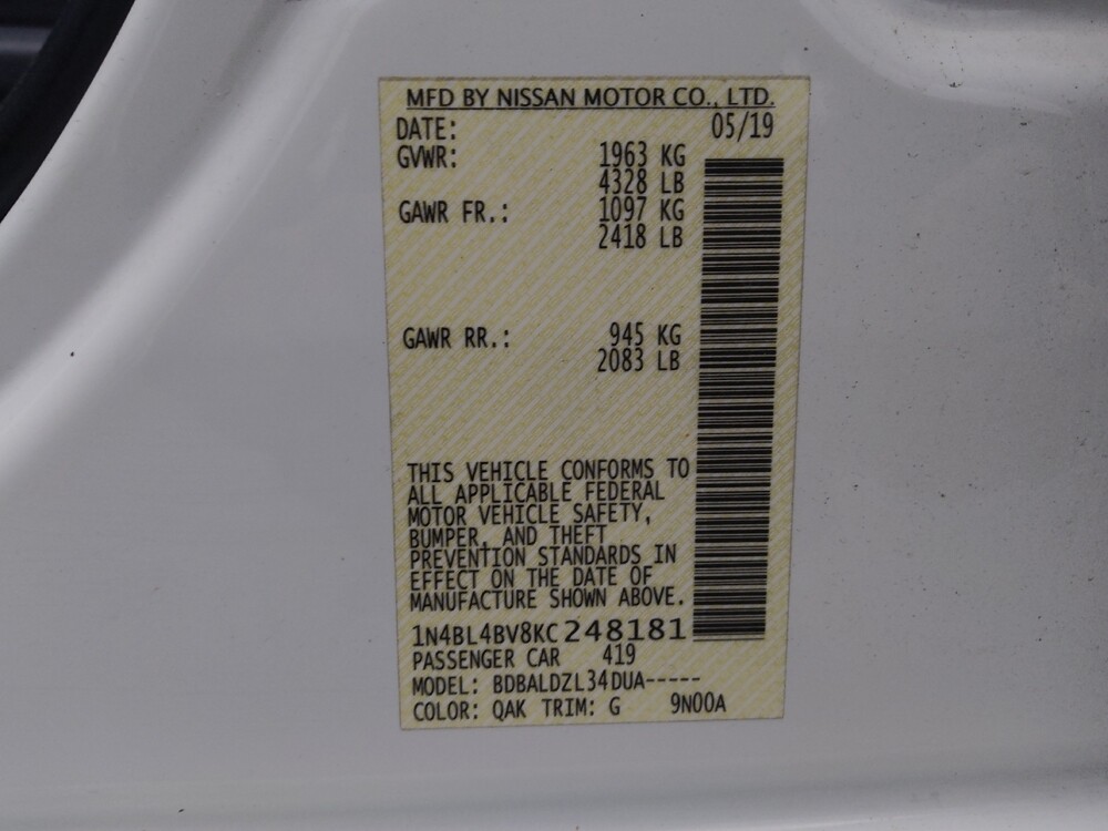 2019 Nissan Altima in Denver, CO 80012 - 18097025 33