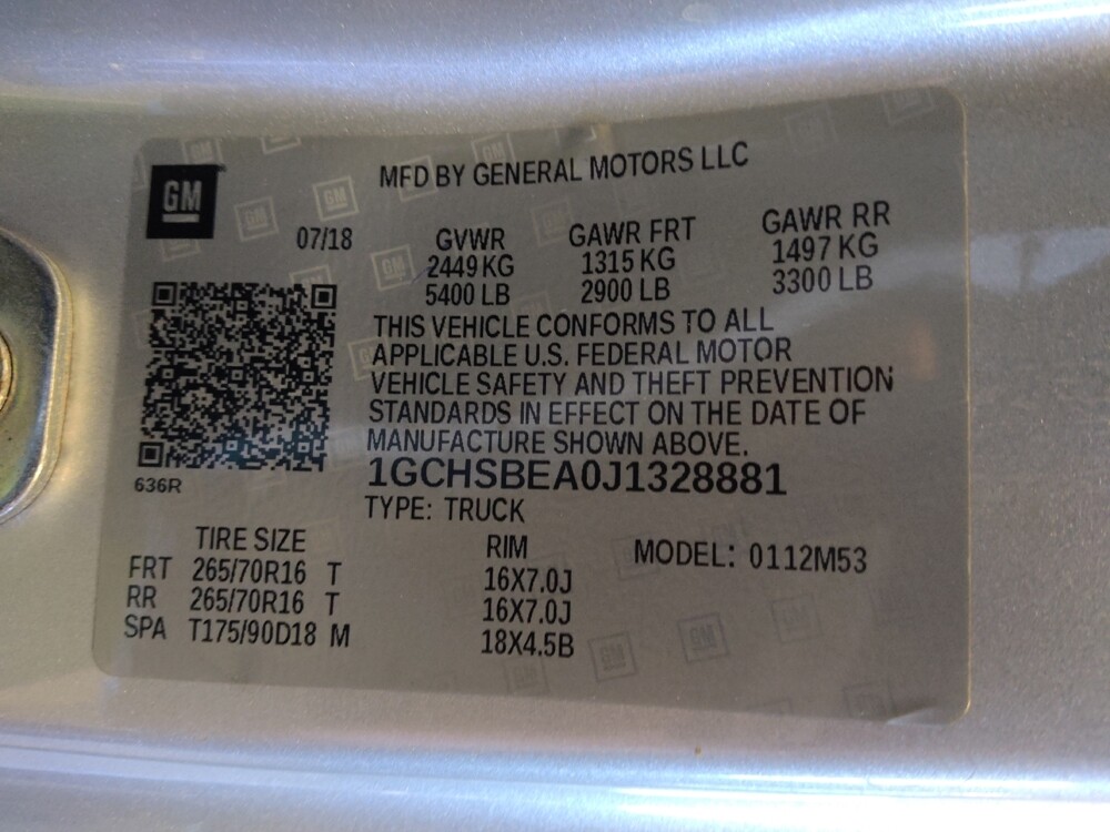 2018 Chevrolet Colorado in Chandler, AZ 85225 - 18097034 33