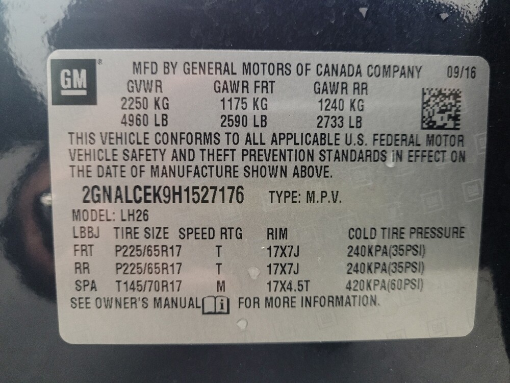 2017 Chevrolet Equinox in Madison, TN 37115 - 18097050 33