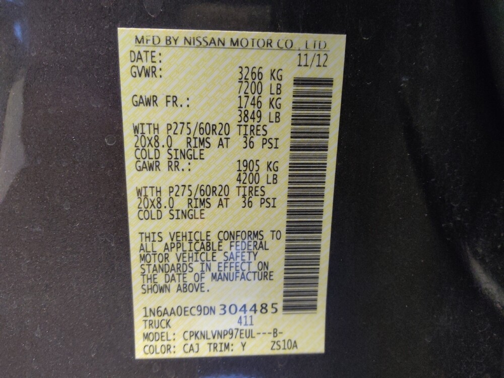 2013 Nissan Titan in Glendale, AZ 85301 - 18097063 33
