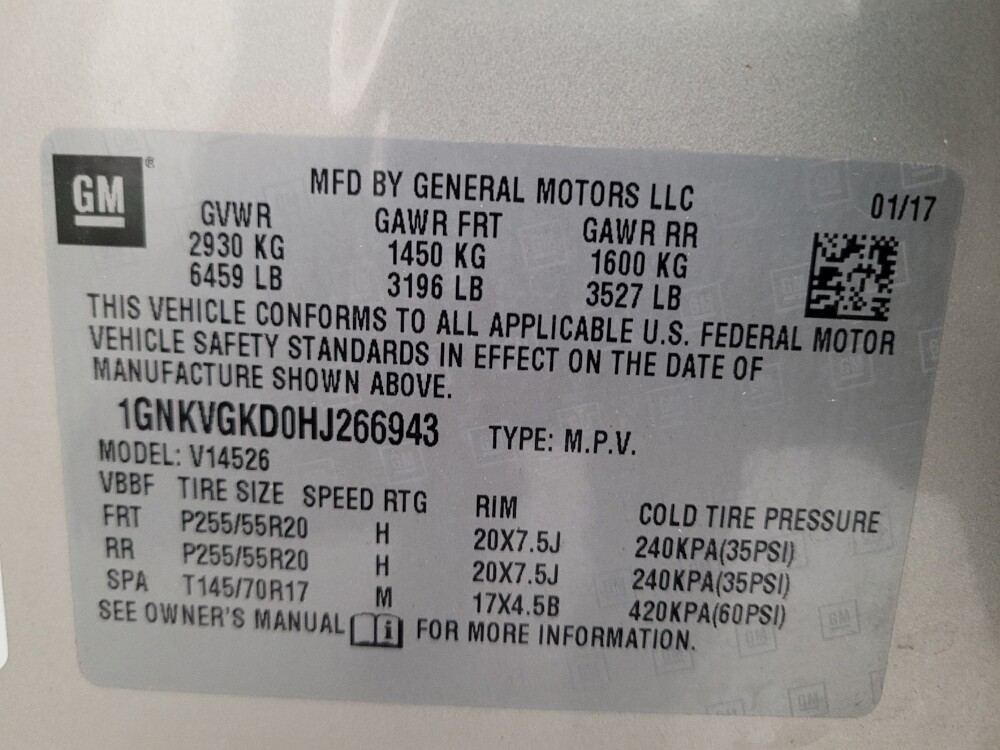 2017 Chevrolet Traverse in Sacramento, CA 95821 - 18097092 33