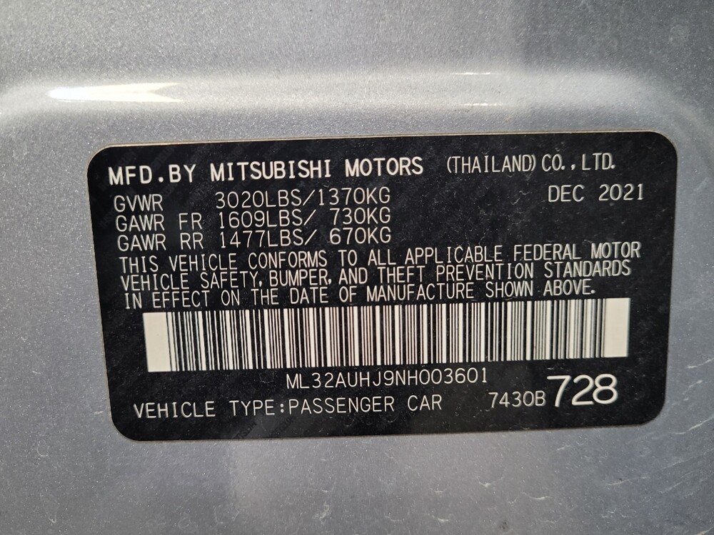 2022 Mitsubishi Mirage in Sacramento, CA 95821 - 18097101 33