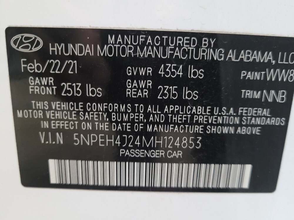 2021 Hyundai Sonata in New Castle, DE 19720 - 18097110 33