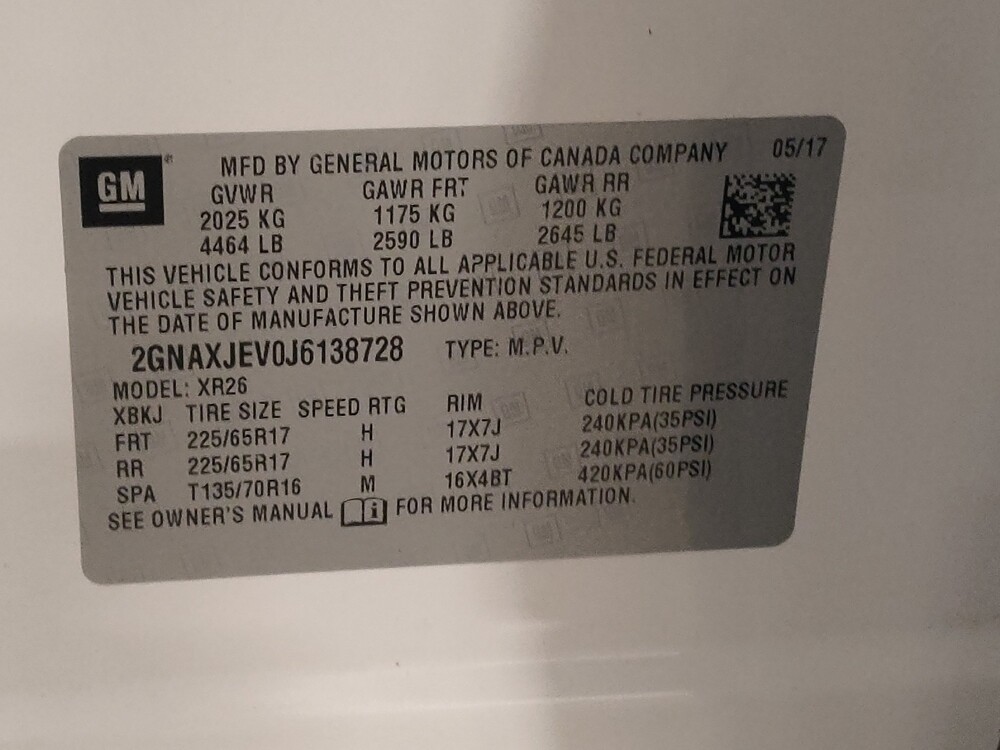 2018 Chevrolet Equinox in Oklahoma City, OK 73139 - 18097113 33