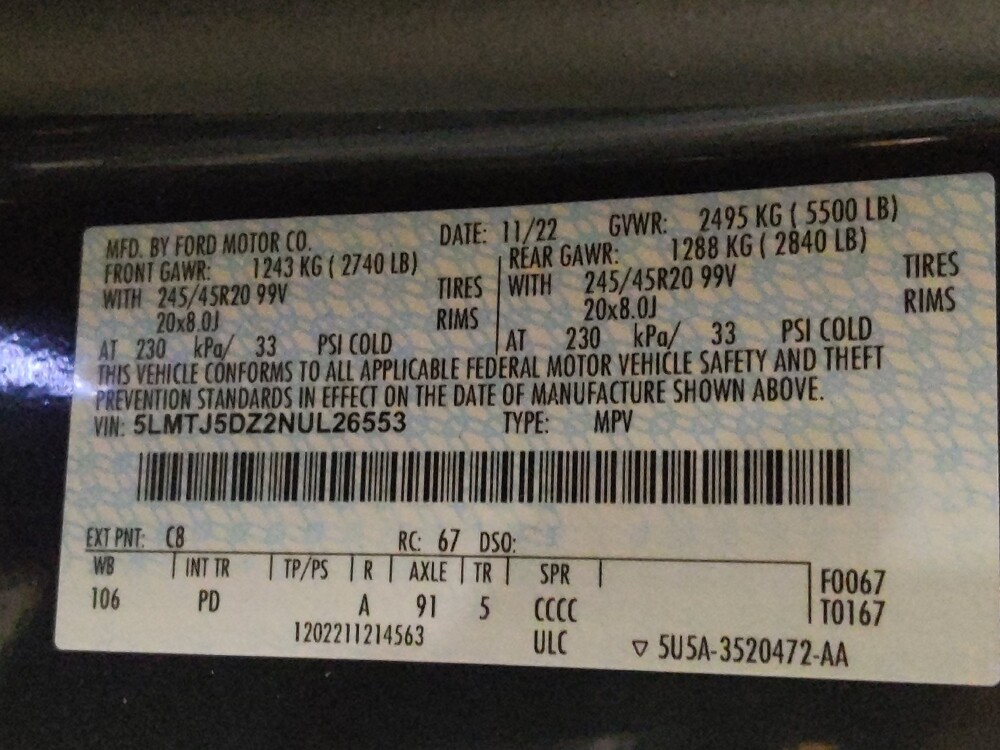 2022 Lincoln Corsair in Oklahoma City, OK 73139 - 18097114 33