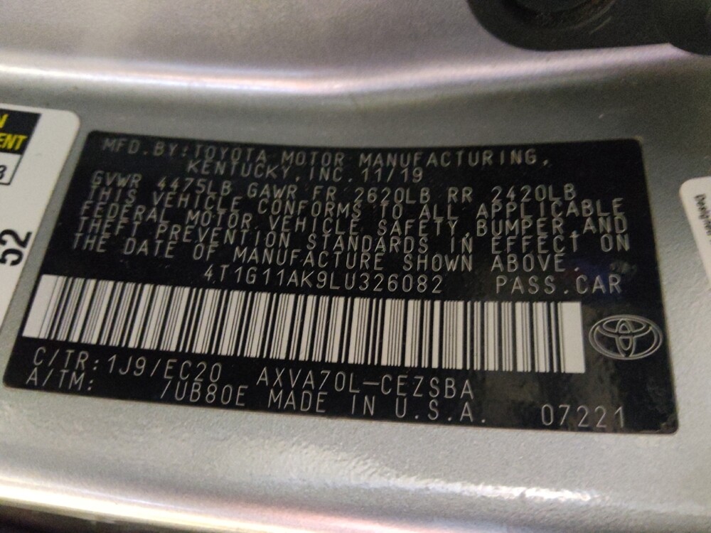 2020 Toyota Camry in Mesa, AZ 85210 - 18097121 33