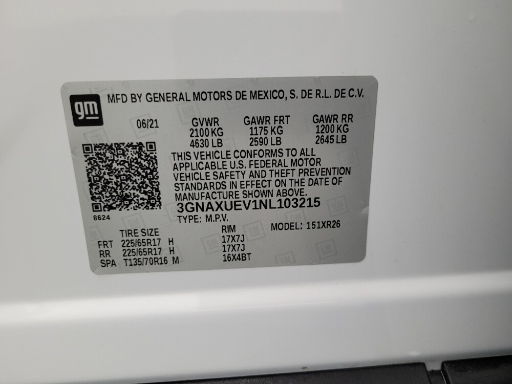 2022 Chevrolet Equinox in Las Vegas, NV 89104 - 18097126 33