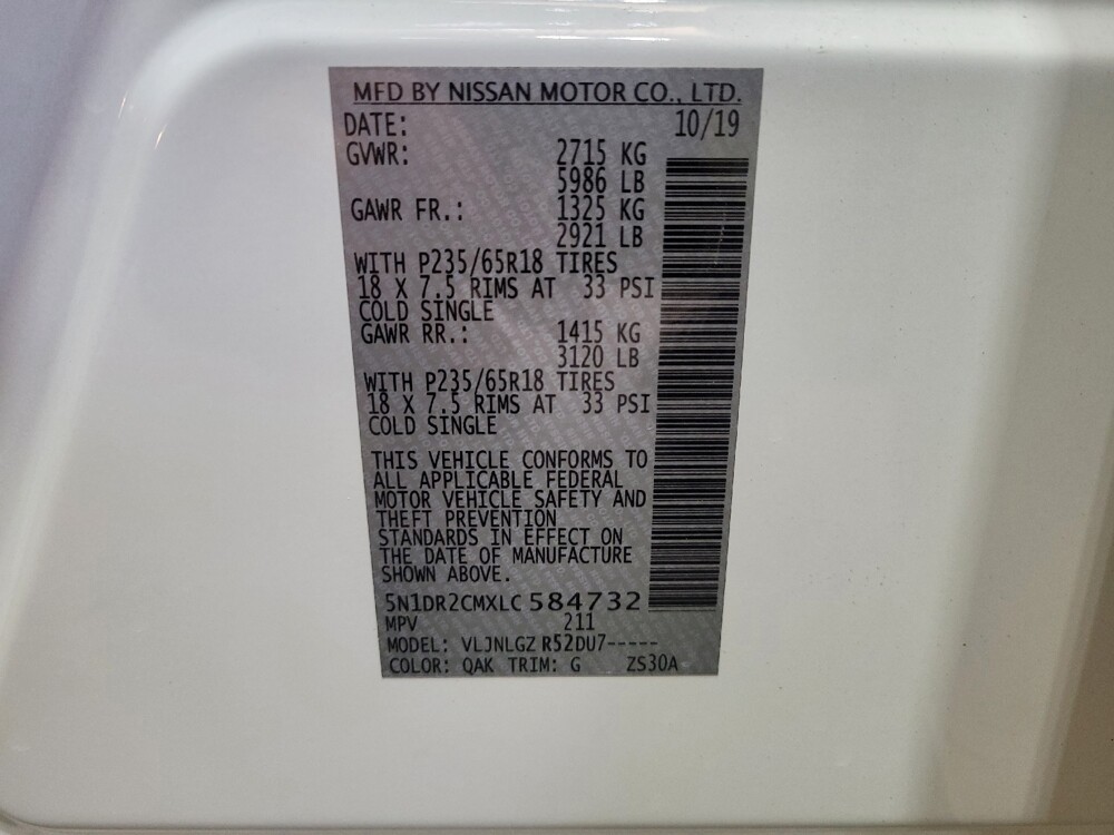 2020 Nissan Pathfinder in Fairfield, OH 45014 - 18097146 33