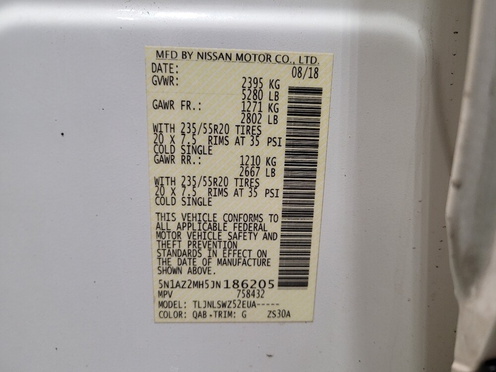 2018 Nissan Murano in Toledo, OH 43617 - 18097152 33