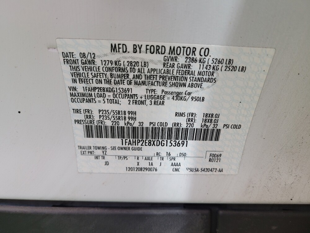 2013 Ford Taurus in Fairfield, OH 45014 - 18097153 33