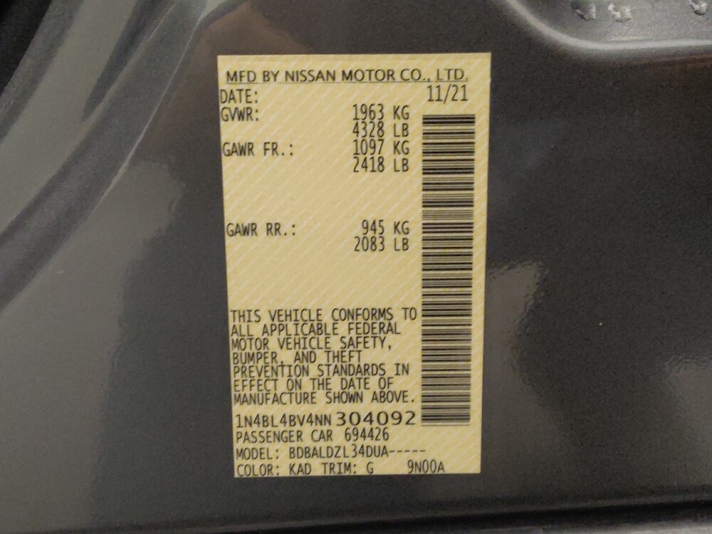 2022 Nissan Altima in Phoenix, AZ 85022 - 18097187 33