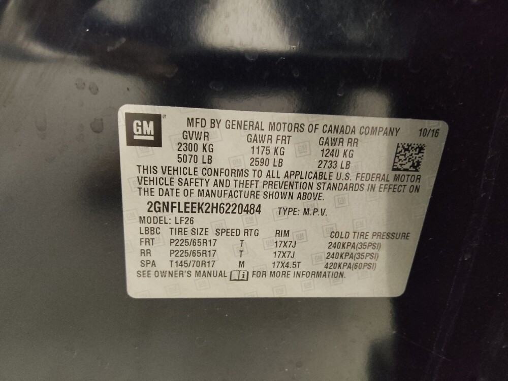 2017 Chevrolet Equinox in Midlothian, IL 60445 - 18097188 33